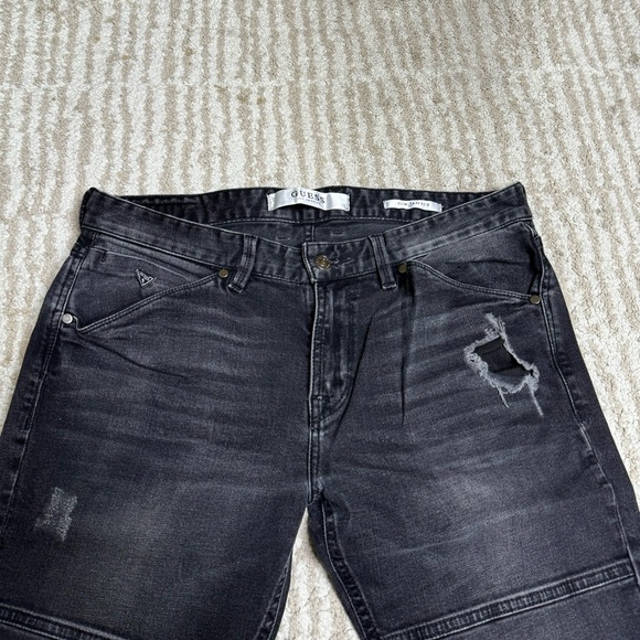 Guess Jeans Washed Black Size 33x32 - Picture 4 of 10